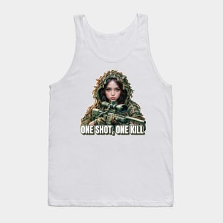 Sniper Girl Tank Top